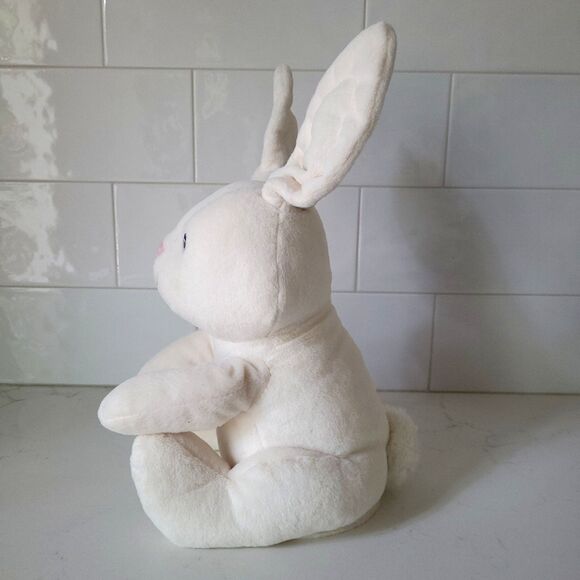 Gund Baby Flora the Bunny 12" Animated Peek-A-Boo Singing Plush Toy Tested Works - Picture 2 of 13